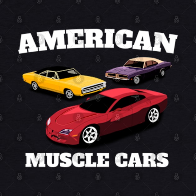 Dodge American Muscle Car by Rebellion Store